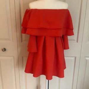 Off the Shoulder Skater Dress